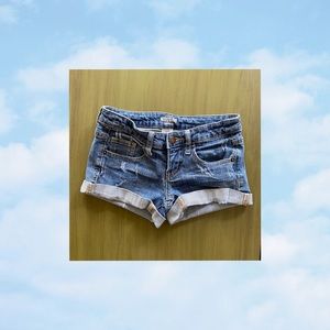 Distressed Denim Shorts, Mossimo Supply Co.